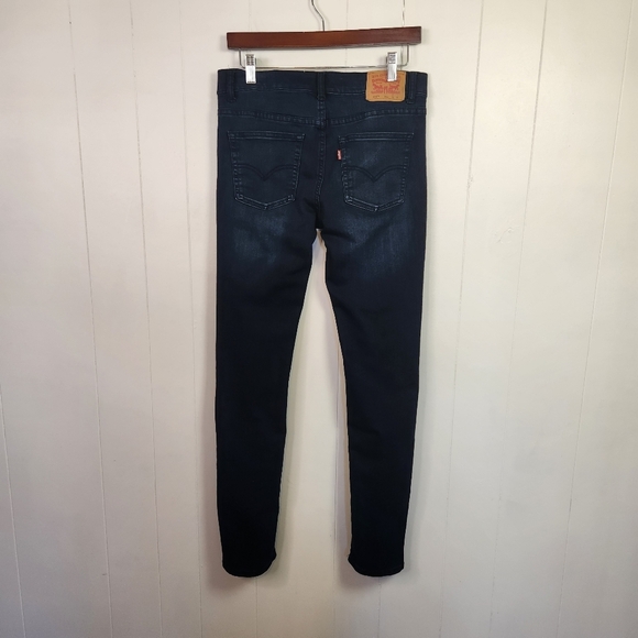 Levi’s 519 Men's Extreme Skinny Jeans Dark Wash Stretch Denim Size 30x30 - Picture 2 of 9